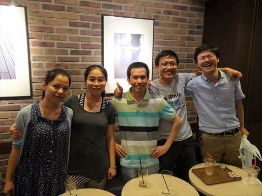 日本語を学ぶ留学生との交流にもなります。