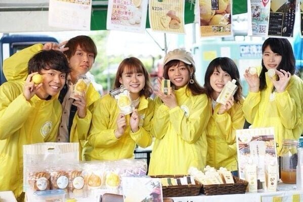 学生団体STYLE とびしま柑橘倶楽部と出店