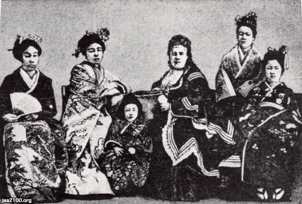 留学女性(明治4年)▷岩倉使節団と共に渡米した日本初の女子留学生 | ジャパンアーカイブズ - Japan Archives